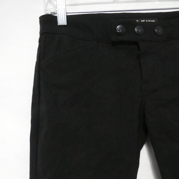 GUESS JEANS - Stretch | size 27 | Classic Black Straight-Cut Pants | NWOT - Picture 3 of 16